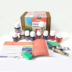 Pebeo Fantasy Prisme - Honeycomb Effect Colours - Set Of 10 X 45ml