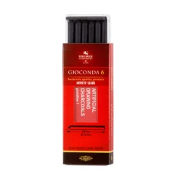 Koh-i-Noor Gioconda 5.6mm Artists' Leads For Lead Holders (Pack Of 6) -Painting Tool Shop gioconda drawing charcoals