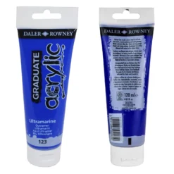 Daler-Rowney Graduate Acrylic Paint 120ml -Painting Tool Shop graduate acrykic0daler0rowney