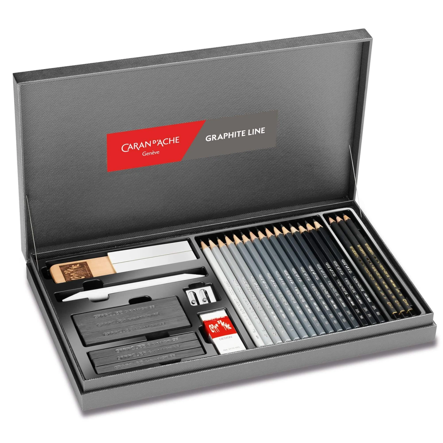 Caran D'Ache Graphite Line Gift Box 1 Caran D'Ache Graphite Line Gift Box