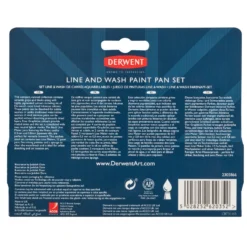 Derwent Line And Wash Paint Pan Set -Painting Tool Shop line wash 4