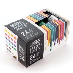 Liquitex BASICS Acrylic Paint Tubes Set Of 24 X 22ml