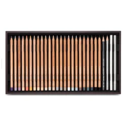 Caran D'Ache Luminance 6901® Wooden Box Of 76 Colours 10 Caran D'Ache Luminance 6901® Wooden Box Of 76 Colours -Painting Tool Shop luminance colours