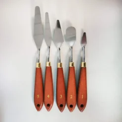 ARTessentials Palette Knife Set For Oils And Acrylics - 5 Piece