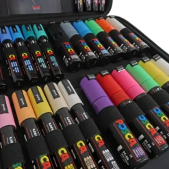 Uni Posca Marker Pen Set Of 54 -Painting Tool Shop poscacloseup