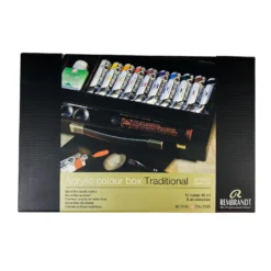 Rembrandt Acrylic - Traditional - 10 X 40ml -Painting Tool Shop rembrandt acrylic traditional box 5