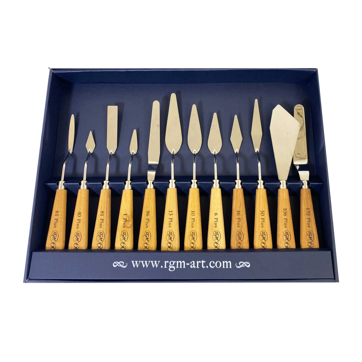 RGM Palette Knives Box Of 12 1 RGM Palette Knives Box Of 12
