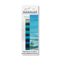 Sennelier Soft Pastels Half Stick - Set Of 6 - Assorted Sets 18 Sennelier Soft Pastels Half Stick - Set Of 6 - Assorted Sets -Painting Tool Shop sennelier half emerald sea