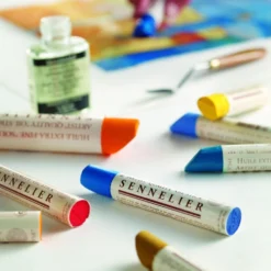 Sennelier Oil Sticks - Set Of 6 Basic Colours -Painting Tool Shop sennelier oil sticks 3