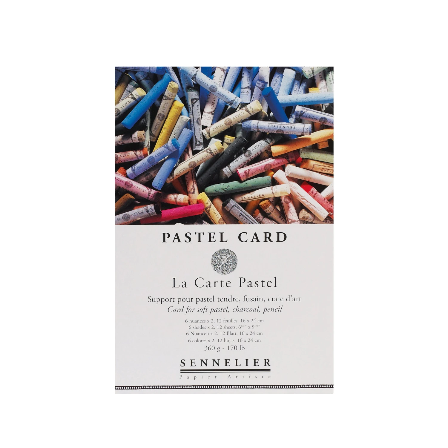 Sennelier Pastel Card - 360gsm - 12 Sheets 1 Sennelier Pastel Card - 360gsm - 12 Sheets