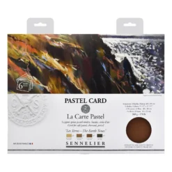Sennelier Pastel Card - The Earth Tones - 360gsm/170lb - 6 Sheets