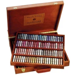 Sennelier Traditional Wooden Box Set Of 175 Soft Pastels