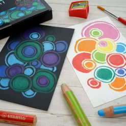 Stabilo Woody 3 In 1 Pencil Crayons (Set Of 18) -Painting Tool Shop stabilo 3